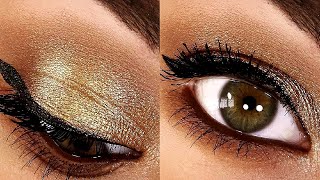 TRUCCO MARRONE e BRONZO DORATO [upl. by Ruby110]