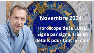 Horoscope lunaire novembre 2024 [upl. by Waugh]