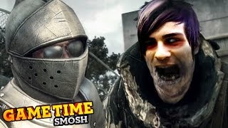 MEDIEVAL ZOMBIE SLAYERS Gametime w Smosh [upl. by Dnilasor]