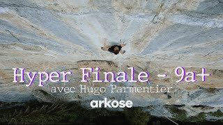 Hugo Parmentier en falaise  Hyper Finale  9a [upl. by Ihana]