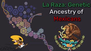 La Raza Genetic Ancestry amp Skin Tone of Mexicans [upl. by Austina]