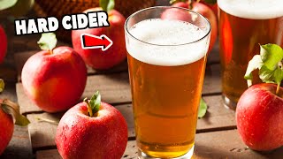 HARD CIDER FOR BEGINNERS make it at home [upl. by Adnohsirk]