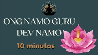 Meditación guiada Ong Namo Guru Dev Namo 10 minutos [upl. by Ahsiekam10]