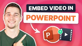 How to Embed A Video in PowerPoint  Quick amp Easy [upl. by Yrrah955]