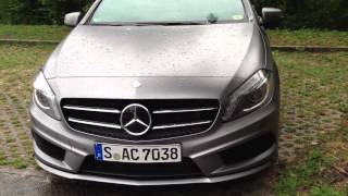 Mercedes A250 BlueEFFICIENCY W176 AKlasse AMG Sport  IMPRESSIONS [upl. by Natloz]