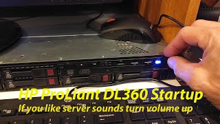 Cool Server Sounds  HP ProLiant DL360p Gen8 Startup [upl. by Aguayo520]