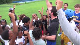 Zebulon Aggies Youth Football First Camp 2024 [upl. by Ras]