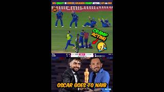 Afghanistan Qualify In Semi Final 😍 Gulbadin Naib Cramp Acting 🤣 AFG vs BAN Highlights shorts [upl. by Ennaehr961]