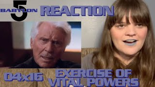 Babylon 5  4x16 quotExercise of Vital Powersquot Reaction [upl. by Notsreik]