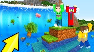 SURVIVE The TSUNAMI In MINECRAFT Impossible [upl. by Enialb]