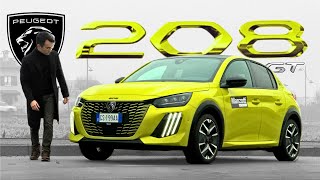 PEUGEOT 208 GT 2024  RESTYLING nei PUNTI GIUSTI [upl. by Eislehc]