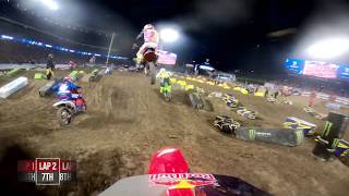 GoPro Ken Roczen  2020 Monster Energy Supercross  450 Main Event Highlights  Anaheim 1 [upl. by Simpson]