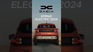 NEW Dacia Spring 2024  EVERYTHING You Need To Know dacia daciaspring2024 [upl. by Awahsoj345]