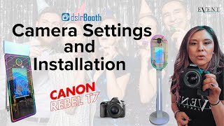 DSLR Camera Settings and Installation [upl. by Byrann]