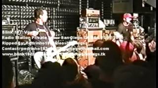 Blink 182 Radio Station Private Show San Diego CA USA 25 07 2000 [upl. by Ahsia]