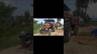 Mahindra tractor 555 Tipper full loding performance575 555mahindra5104 hmtagriculturefarming [upl. by Rehpotisrhc260]