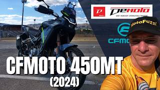 CFMoto 450MT 2024  Probefahrt Walkaround Soundcheck  VLOG 516 [upl. by Iturk]