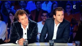 Gaspard Ulliel amp Bertrand Bonello  On nest pas couché 27 septembre 2014 ONPC [upl. by Marva]