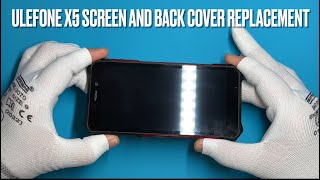 Ulefone Armor X5 Screen Replacement  45 Amazon Kit [upl. by Ahsiekam]