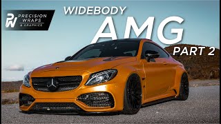 WIDEBODY C63 S AMG Prior Design PART 2 [upl. by Canice]