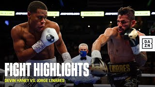 HIGHLIGHTS  Devin Haney vs Jorge Linares [upl. by Ladin44]