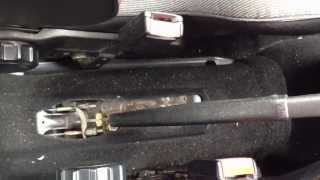 Remove handbrake surround VW Golf MK2 [upl. by Ainesy]