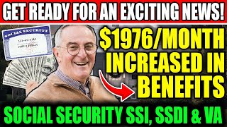 Important Update 1973 Monthly Increase for Social Security SSI amp SSDI Starting November 2024 [upl. by Akel]