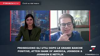 UTILI USA POSITIVE LE GRANDI BANCHE ORA TOCCA A BANK OF AMERICA  PISCINA INTV DANDREA  141024 [upl. by Akirat]