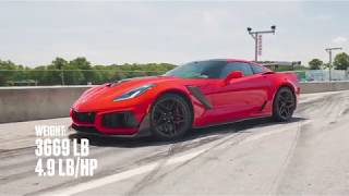 Chevrolet Corvette ZR1 at Lightning Lap 2018 [upl. by Oznecniv]