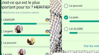 abatuto créé les sondages sur WhatsApp et Google un jeux très efficace intéressé [upl. by Kaazi]