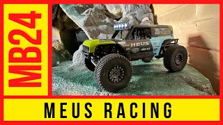 MEUS MB24  Ultra4 Bronco body and chassis for the Axial SCX24 [upl. by Ja]