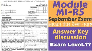 IT Tools M1R5 Answer Key OLEVEL September 2021 Information Technology Tools paper Solution 2021 [upl. by Elberfeld916]