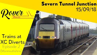 Trains at Severn Tunnel Junction SWML  15918 [upl. by Ursi]