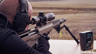 The Desert Tech HTI Rifle Puts 375 CheyTac in a Compact Package [upl. by Enej217]