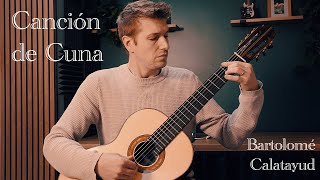 Canción de Cuna by Bartolomé Calatayud with notation [upl. by Ahsieyn]