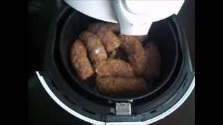 Air Fried Cinnamon Bananas With The Avalon Bay AirFryer100W [upl. by Sinylg219]