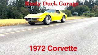 1972 Corvette Stingray Survivor Repossession Small Block Factory AC [upl. by Ariamat364]