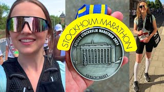 I ran my first marathon  STOCKHOLM MARATHON 2024 [upl. by Hanad]