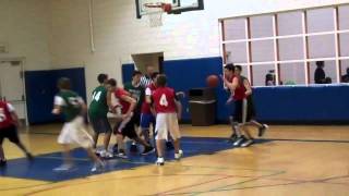 One handed 8th grade basketball player [upl. by Monte]