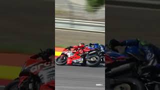 Bulega and Manzis fiery last lap Portimao battle 💥  PRTWorldSBK 🇵🇹 [upl. by Whit]