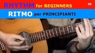 Facile Tutorial Chitarra per PRINCIPIANTI Ritmo  Easy Guitar Tutorial for BEGINNERS Rhythm [upl. by Esital147]