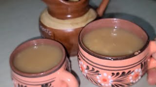 Atole de granillo de maiz bien rico con panela [upl. by Imugem939]