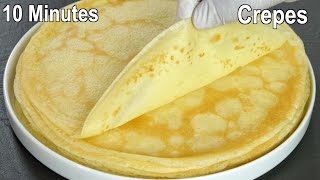 How to Make Crepes at Home  Easy Crepe Recipe [upl. by Cusack]