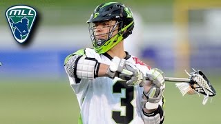 Rob Pannell Major League Lacrosse Highlights 2014 [upl. by Ansela44]