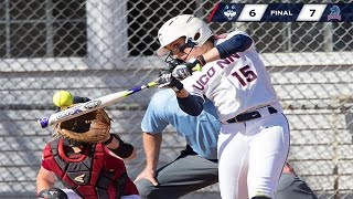 UConn Softball vs Farleigh Dickinson Highlights [upl. by Anihpesoj]