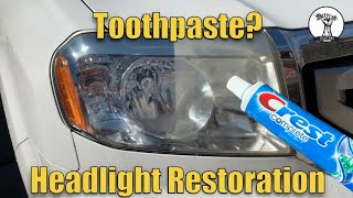 EASY and FREE Way to Clean and Restore Your Headlights [upl. by Agna731]