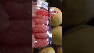 Delicious and sweet peeled Pomelos nice and easy to eat shorts enjoy food fruit shopping [upl. by Tifanie]