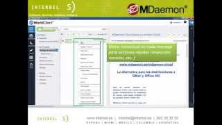 WorldClient MDaemon en 1 minuto [upl. by Sosthina]