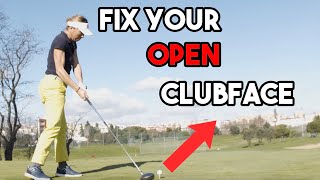 Fix Your Open Clubface  InDepth Golf Lesson [upl. by Michaud538]