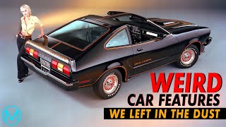 14 Odd Car Features That Disappeared [upl. by Ver]